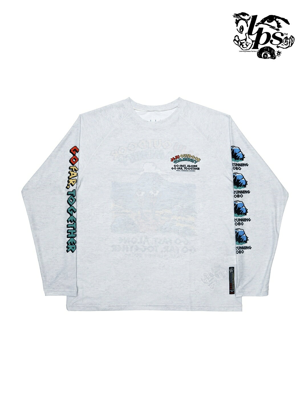 LPS エルピーエス｜LPS GOOBO Active Long Sleeve #WHITE [13680098596] グーボ アクティブ ロングスリーブ