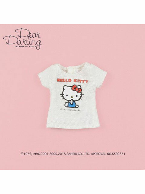 ブライス 22cm コスチューム サンリオキャラクターコラボTシャツ 「ハローキティ」 Dear Darling Fashion for Dollsのサムネイル