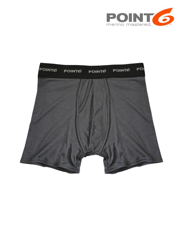 Point6 |Cg6bMEN'S BOXER BRIEF #Charcoal Gray [81-9001-218] Y {NT[ u[t