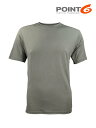 POINT6 |Cg6bMEN'S ALPINE TEE-SHIRT #Dusty Olive [81-6000-401] Y ApC GNXgt@C mE[T