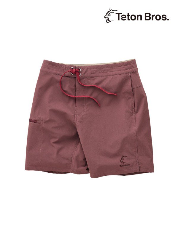 Teton Bros. ティートンブロス ｜Climbing Surf Short Men #Wine Red [TB231-12M] クライミングサーフショーツ メンズ 