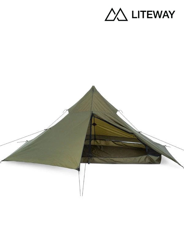 LITEWAY ｜ILLUSION SOLO TENT #Olive [illu solo olv] イリュージョンソロテント イリュージョンソロテント