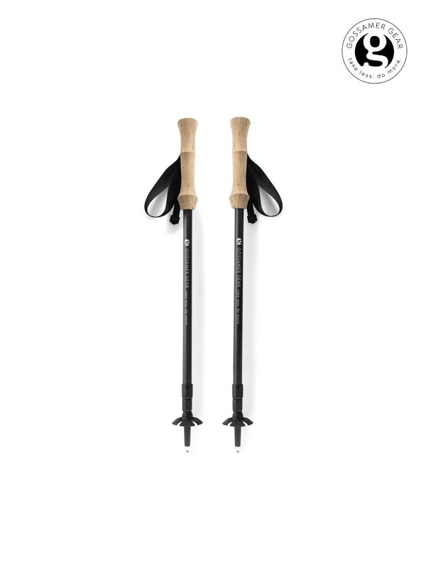 GOSSAMERGEAR ゴッサマーギア｜LT5 Three Piece Carbon Trekking Poles (Pair) #Black [GSCU0019-010]