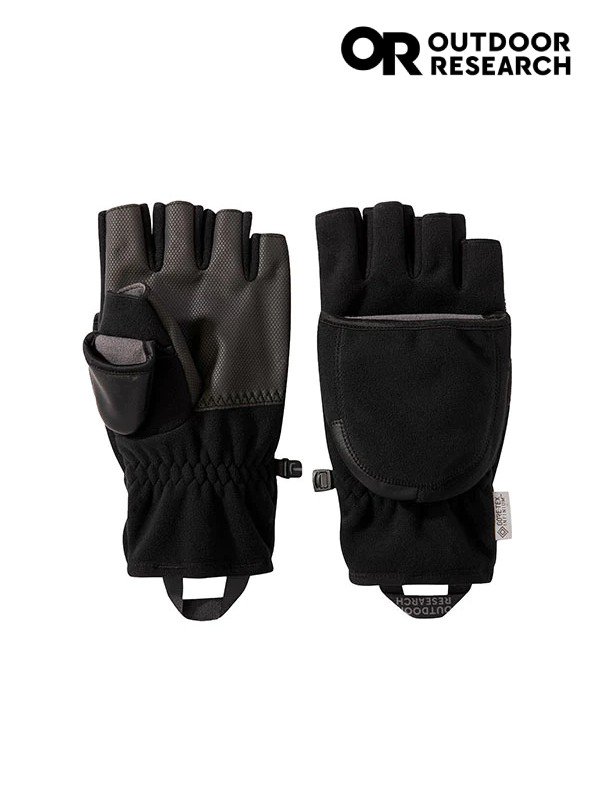 OUTDOOR RESEARCH ｜Gripper Plus Convertible Mitts Black 19844146001 グリッパープラスコンバーチブル