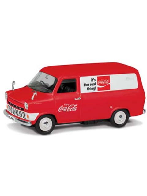 コーギーのダイキャストモデルミニカーコカ・コーラのプリントの入ったモデル■サイズ：1/43スケール■仕様：ダイキャストモデル ※こちらの商品は実店舗及び、弊社が運営する他ショッピングサイトと在庫を共有して販売しております。ご注文受付後の在庫確認となり、場合によっては在庫切れが発生する可能性もございます。その際は申し訳ございませんがメールでお知らせ致しますのでご了承下さいませ。※メーカー画像を使用しておりますので本商品と多少仕様（ロゴの位置やカラー、柄の位置等）が異なる場合もございます。 ※輸送箱の有無、開封・傷みなど、商品に直接関係のないコンディションの返品には対応できません。コーギー 1/43 フォード トランジット Mk1 1970's Coca Cola 【CGCC02725】CORGI,ミニカー・バイク,キャラクター