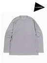 and wander Ah_[bWomen's plain base T #Gray [5741284090] v[x[XTVc (fB[X)