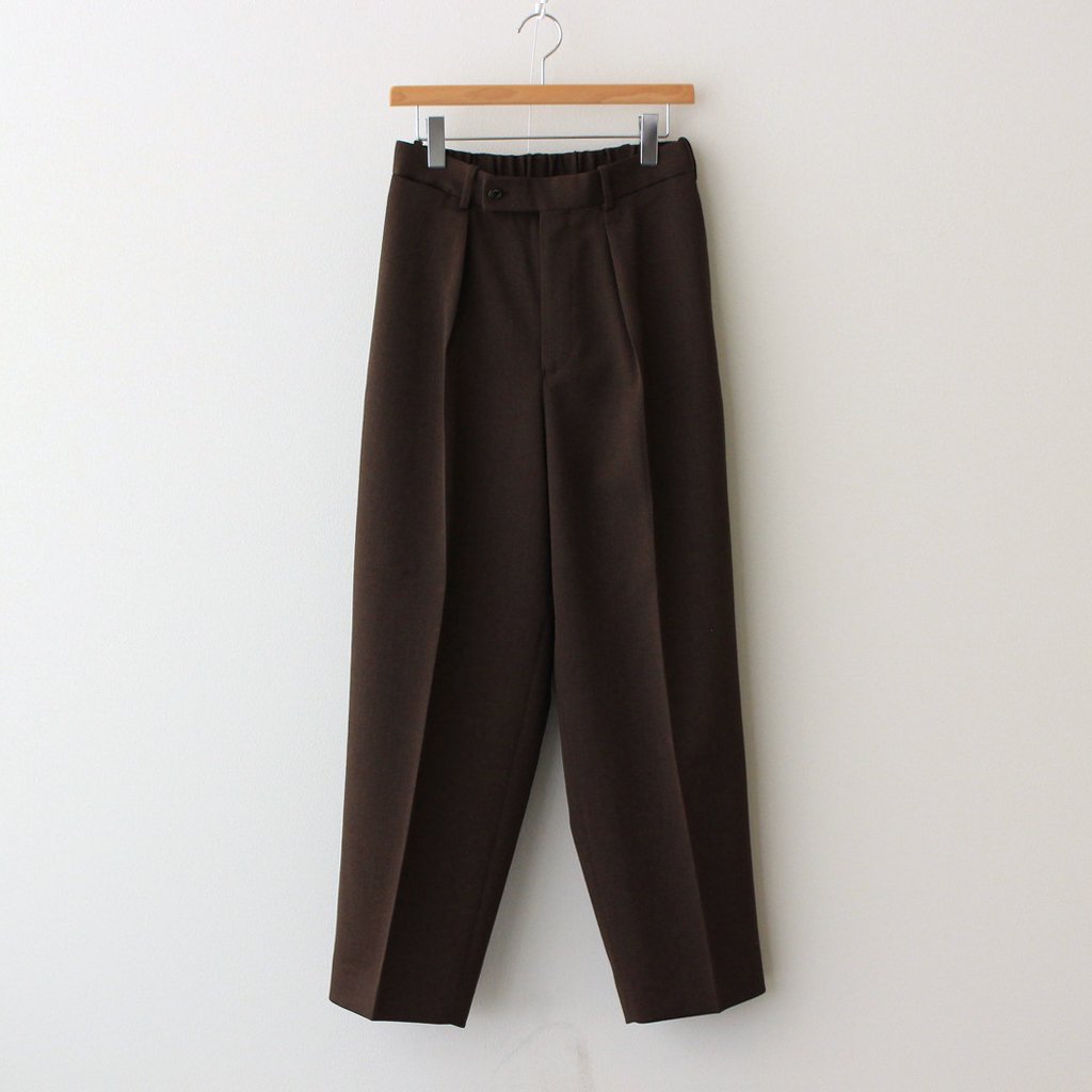 MARKAWARE | マーカウェア - CLASSIC FIT TROUSERS #NATURAL BROWN [A21C-09PT02C]