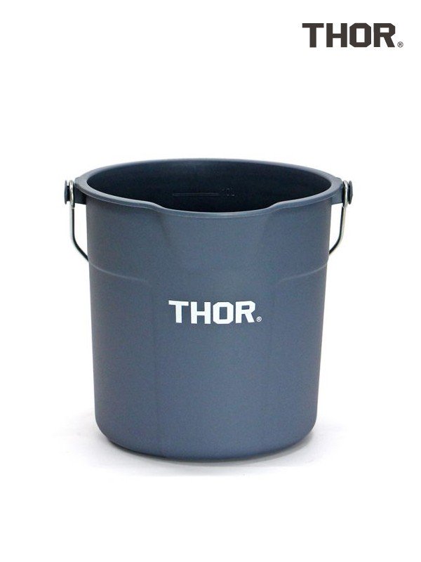 DETAIL トラスト｜Thor Round Bucket 10L #Gray [3475GRY] ソー ラウンド バケツ 10Lのサムネイル