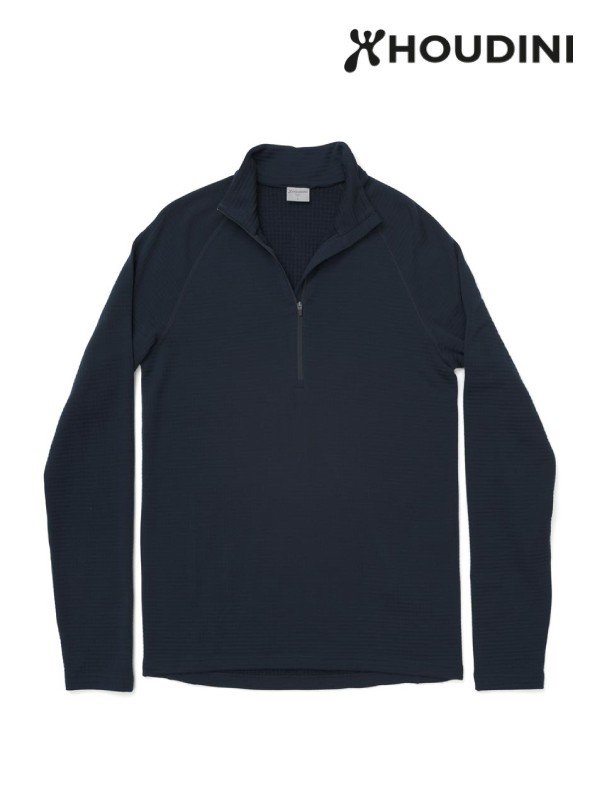 HOUDINI աǥˡMen's Desoli Thermal Half Zip #Blue Illusion [840033] ...