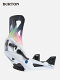 BURTON | o[g - 22/23f Mens Step On Re:Flex Snowboard Bindings #White/Cloud Burst [172831]