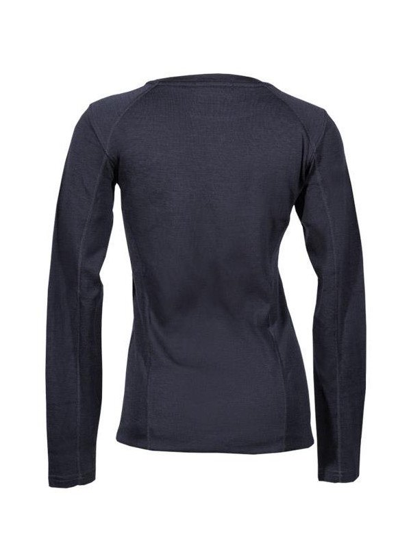 POINT6 �ݥ����6��Women's Base Layer Long Sleeve Mid Crew Neck Top #Black [81-8004-204] �١����쥤�䡼���󥰥��꡼�� �ߥåɥ��롼�ͥå��ȥå� (��ǥ�����)