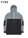 FYVE | t@Cu - 22/23f PANEL JACKET #GREY/BLK