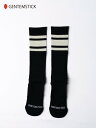 GENTEM STICK | QeXeBbN - GENTEMSTICK x YAMAtune LW SOCKS ROUND TOE #Black