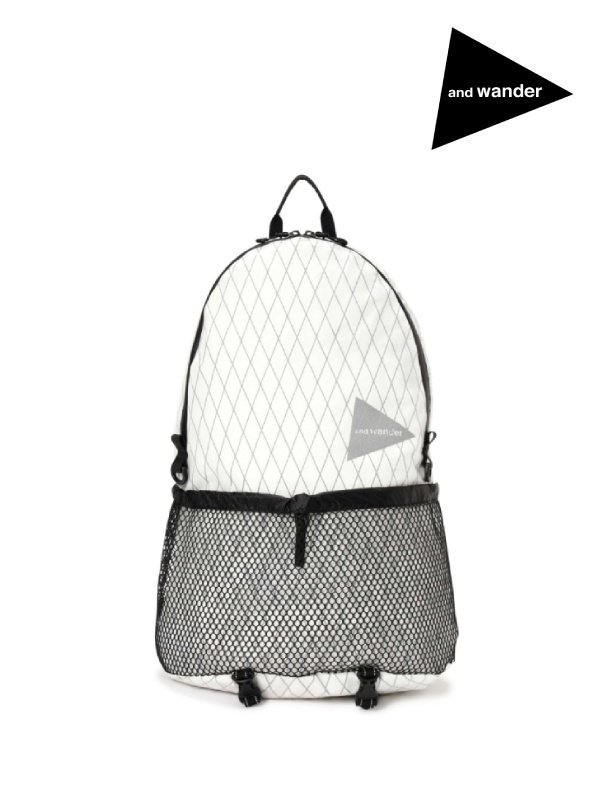 and wander アンドワンダー｜X-Pac 20L daypack #Off White [5743975090] エックスパック20L デイパック