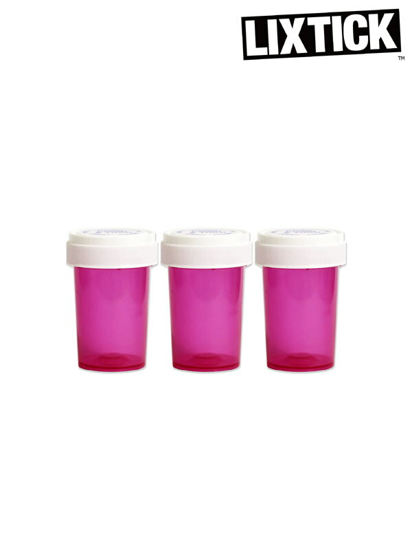 LIXTICK åƥåPILL CASE MEDIUM (3PACK) #Pink ԥ륱 ߥǥ (3ѥå)