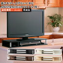 ちょい足しラック110 2段 テレビ台 背面収納付きタイプ 高さ調節 幅110cm 高さ18cm 奥行29cm ～49型 テレビボード おしゃれ tvボード tv台 家具 テレビラック ラック ラック 収納台 オーディオボード オーディオラック リビングボード テレワーク 楽天 インテリア moderato3