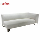 【 中古 】arflex アルフレックス VASCA ヴァスカ ソファ 3人掛け 幅193cm 左アーム デザインC.O.D ファブリック USED カバーリン...