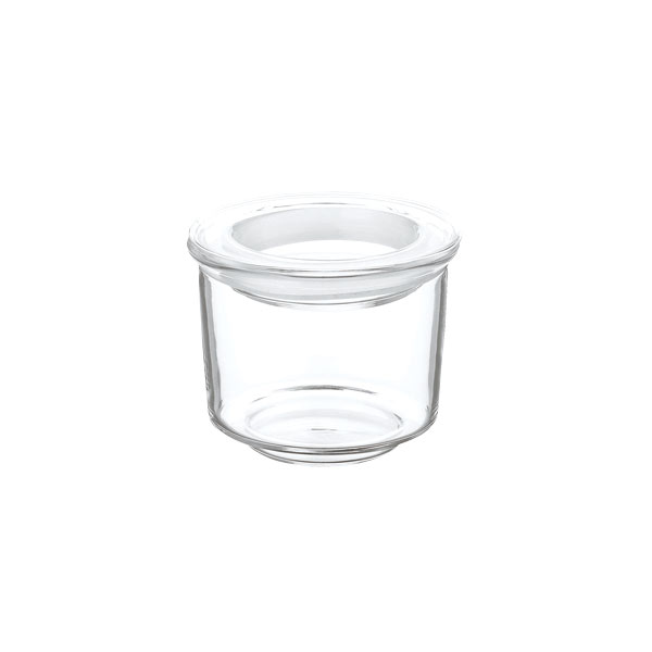 樂天商城 - 保存容器　Cast　ガラスリッドキャニスター　浅型　S　90ml 一人暮らし ひとり 一人 二人暮らし【北海道・沖縄・離島配送不可】