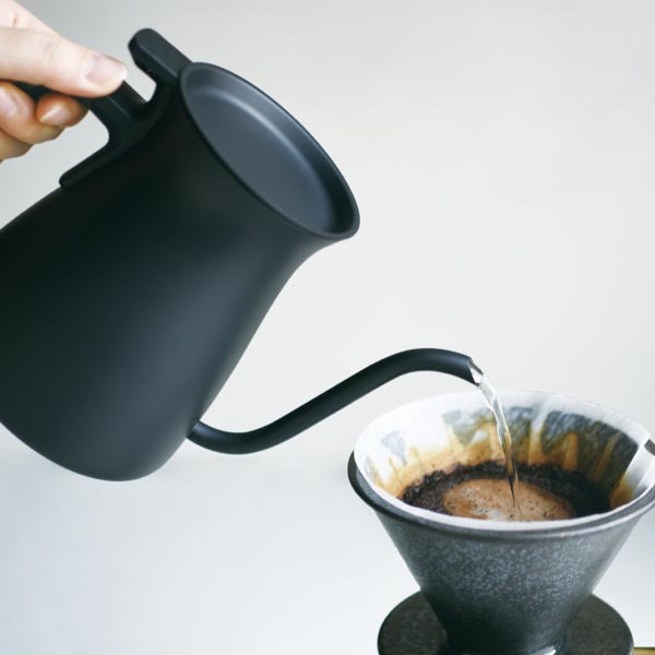 プアオーバーケトル　900ml　ブラック　26805 一人暮らし ひとり 一人 二人暮らし...