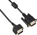 【200円引クーポン付】 エレコム ディスプレイケーブル D-sub15ピン VGA-VGA 小型コネクタ RoHS対応 3.0m ブラック 送料無料