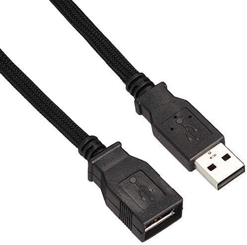Rakuten - 【ポイント2倍】 【クーポン付】 サンワサプライ ナイロンメッシュUSB2.0延長ケーブル(USB Aオス-USB Aメス) 2m KU20-NM20ENK 送料無料