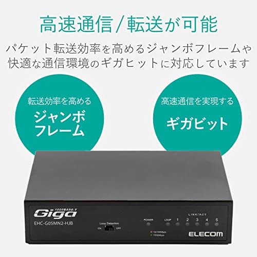 �ڥݥ����2�ܡ� ��300�߰������ݥ��ա� ���쥳�� �����å��󥰥ϥ� �����ӥå� 5�ݡ��� ��°���� �ޥ��ͥå��� �Ÿ���¢ �֥�å� EHC-G05MN2-HJB ����̵��