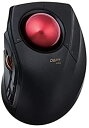 【200円引クーポン付】 エレコム トラックボールマウス/人差指/8ボタン/有線/無線/Bluetooth/ブラック 送料無料