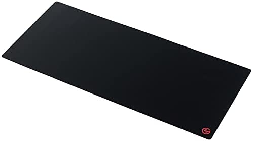 【200円引クーポン付】 エレコム ゲーミングマウスパッド 90×40 裏面天然ラバー 超ワイド 中目クロス ブラック MP-G07BK 送料無料