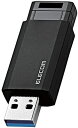 【ポイント2倍】 【200円引クーポン付】 エレコム USBメモリ 128GB USB3.2(Gen1)対応 ノック式 ブラック MF-PKU3128GBK/E...