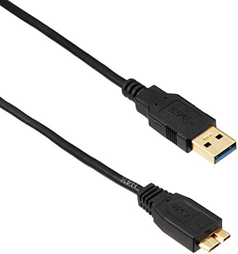 【ポイント2倍】 【クーポン付】 エレコム USBケーブル microB USB3.0 (USB A オス to microB オス) スリム 1m ブラック 送料無料