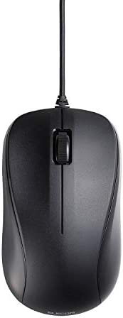 【ポイント2倍】 エレコム マウス 有線 Mサイズ 3ボタン USB レーザー ブラック ROHS指令準拠 M-S2ULBK/RS 送料無料