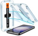 【200円引クーポン付】 Spigen EZ Fit ガラスフィルム Galaxy S23 Plus 用 貼り付けキット付き シュピゲン 指紋認証 対応 ギャラクシー S23 Plus 対応 保護 フィルム 2枚入 送料無料
