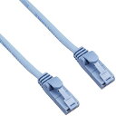 エレコム LANケーブル CAT6 15m ツメが折れない 爪折れ防止コネクタ cat6対応 スタンダード ブルー 送料無料
