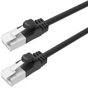 【200円引クーポン付】 エレコム LANケーブル PS5対応 CAT6A 爪折れ防止 7.0m ブラック GM-LDGPAT/BK70 送料無料