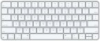 【200円引クーポン付】 Apple Touch ID搭載Magic Keyboard (Appleシリコン搭載Mac用) - 英語（US) - シルバー 送料無料