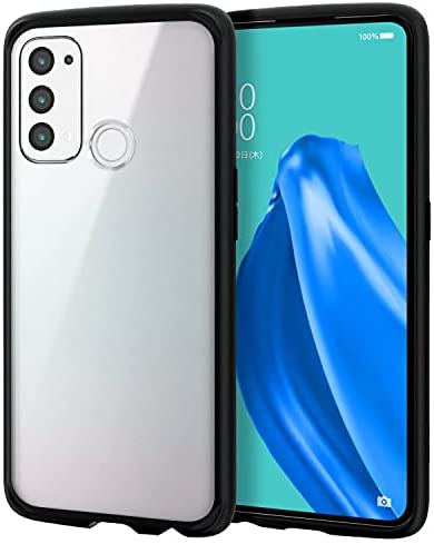 Rakuten - 【ポイント2倍】 【クーポン付】 エレコム OPPO Reno5 A ハイブリッドケース TOUGH SLIM LITE フレームカラー ブラック 送料無料