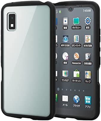 Rakuten - 【ポイント2倍】 【クーポン付】 エレコム AQUOS wish (SHG06) ハイブリッドケース TOUGH SLIM LITE フレームカラー ブラック 送料無料