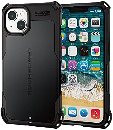 【200円引クーポン付】 エレコム iPhone 13 / iPhone 14 2眼 ハイブリッドケース 耐衝撃 ZEROSHOCK MAGKEEP 送料無料