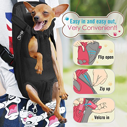 ペットバッグ Pawaboo ペット抱っこバッグ リュック型 ペット用 抱っことおんぶ兼用バッグ キャリー 肩パット付き