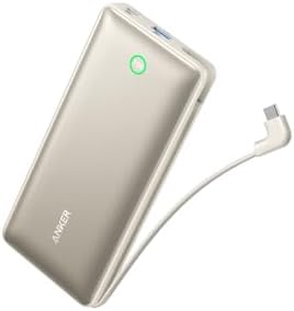 Anker Nano Power Bank (20000mAh, 30W, Built-In USB-C ケーブル) ホワイト