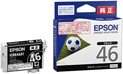 エプソン 純正 インクカートリッジ サッカーボール ICBK46A1 ブラック 送料無料