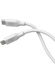 【200円引クーポン付】 CIO 柔らかいシリコンケーブル CIO-SL30000-CL USB-C & ライトニング(Lightning) 充電ケーブル タイ...