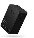【200円引クーポン付】 CIO 壁挿し 電源タップ Polaris CUBE WALL USB PD 65W タイプC [CIO独自技術 NovaIntell...