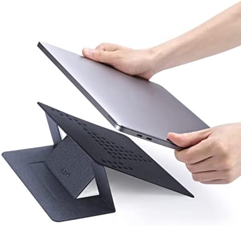 【ポイント2倍】 【500円引クーポン付】 MOFT 非粘着式 ノートPCスタンド ノートパソコンスタンド 新型 通気口付き［11.6インチ～16インチ］に対応 放熱性よく