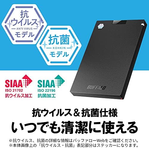 【中古】BUFFALO 法人向け 外付けHDD 1ドライブモデル 2TB HD-SH2TU3