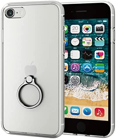Rakuten - 【ポイント2倍】 【クーポン付】 エレコム iPhone SE (第2世代/第3世代) / 8 / アイフォン 7 用 ケース 耐衝撃 シルバー PM-A22SHVCKRSV 送料無料