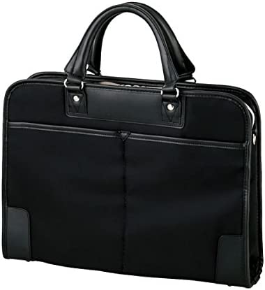 【500円引クーポン付】 エレコム ビジネスバッグ キャリングバッグ A4対応 薄マチ&自立タイプ 15.6インチまで対応 ブラック BM-OR03BK 送料無料