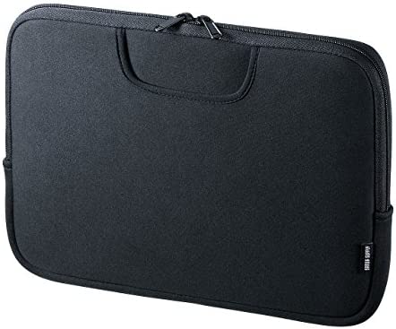 Rakuten - 【ポイント2倍】 【クーポン付】 サンワサプライ ポケット付きインナーケース(11.6型ワイド) IN-WETP11BK 送料無料
