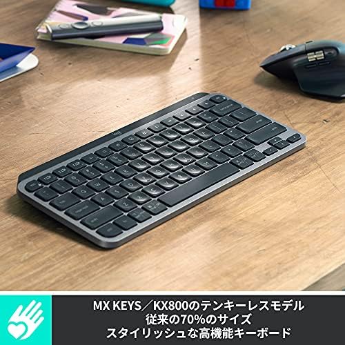 �ڥݥ����2�ܡ� ��1,000�߰������ݥ��ա� MX KEYS mini KX700GR ���ż� Logi Bolt Unifying���б� USB-C-A �磻��쥹�����ܡ��� & Logi Bolt USB �쥷���С� LBUSB1 �֥�å�
