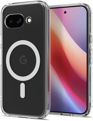 Rakuten - 【ポイント2倍】 【クーポン付】 Spigen Pixel 9a ケース クリア MagSafe対応 耐衝撃 ストラップホール 黄変防止 バンパー 米軍MIL規格 ウルトラ・ ACS09043 (クリア・ホワイト)